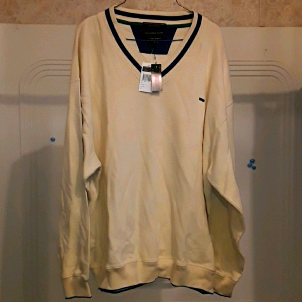 Alexander Julian XL Beige Sweater